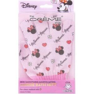 The Creme Shop Disney Pink Minnie Mouse Exfoliating Gloves